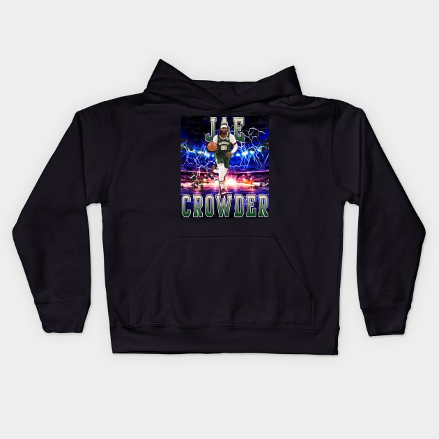 Jae Crowder Kids Hoodie by Gojes Art